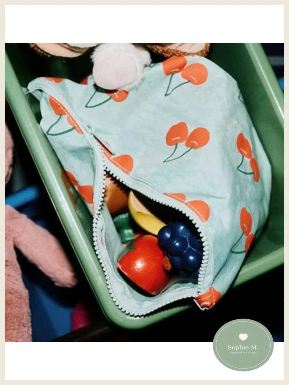 3-Piece Nylon Gusseted Zipper Pouch Set for Diaper Bag Organizer